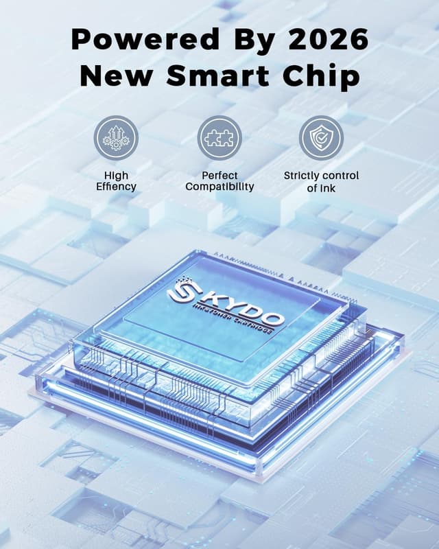 Detalle 2 de Cartucce LC421 compatibili Skydo (LC421 Nero, Ciano, Magenta, Giallo) per Brother DCP-J1050DW e MFC-J1010DW, confezione da 4