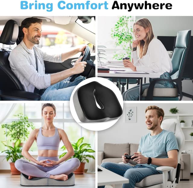 Thumbnail 6 de POOTACK memory foam seat cushion pad