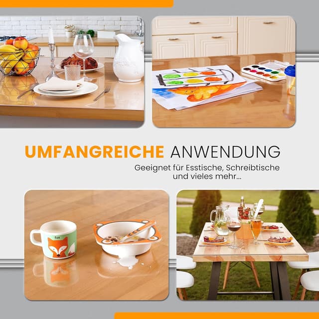 Thumbnail 4 de SCHUTZ-FUX Tischfolie 2mm transparent 90 x 140 đ