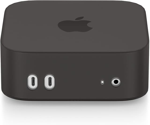 Detalle de ORICO MiniCase Hülle für Mac mini M4/M4 Pro 2024 (TP24-2) – kratz- und rutschfeste Schutzhülle in Schwarz