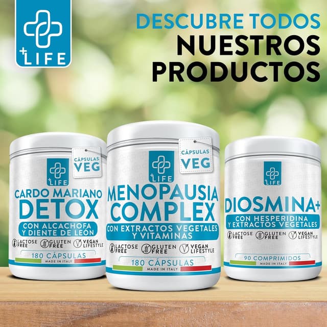 Thumbnail 5 de PiùLife Detox Depurativo 💧 Cápsulas para Retención y Drenaje
