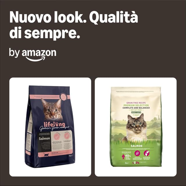 Thumbnail 2 de by Amazon Grainfree 3 kg crocchette salmone