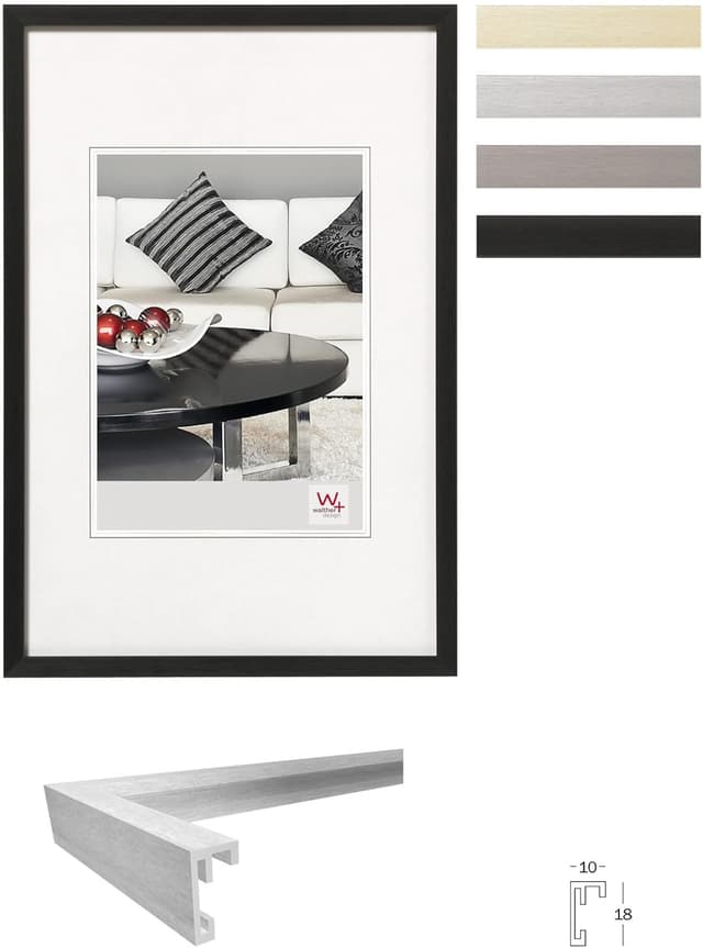 Thumbnail 1 de walther design AJ015S cornice 10x15 cm