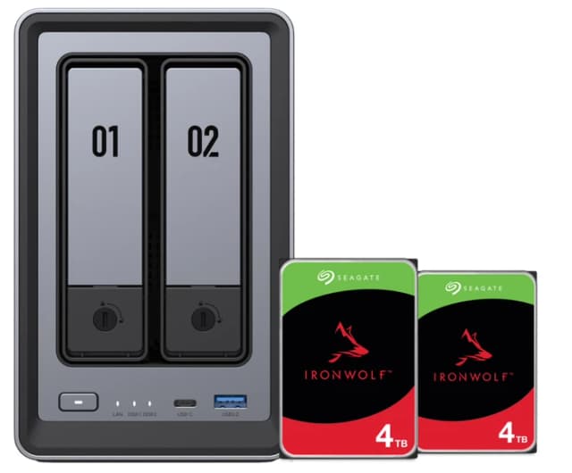 Thumbnail 10 de UGREEN NASync DXP2800 mit 8 GB RAM