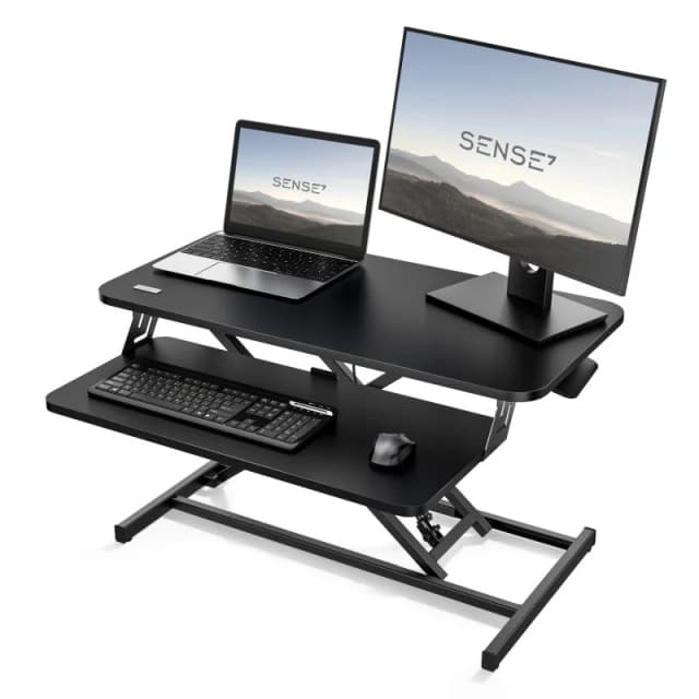 Detalle de SENSE7 Convertidor 81,3×40 cm soporte portátil portátil ordenador portátil workstation portátil