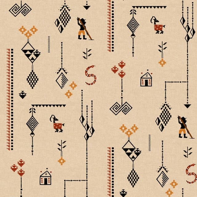 Imagen de Coordonne Papel pintado Criollo — colección Sarape 🏠 en OfertitasTOP