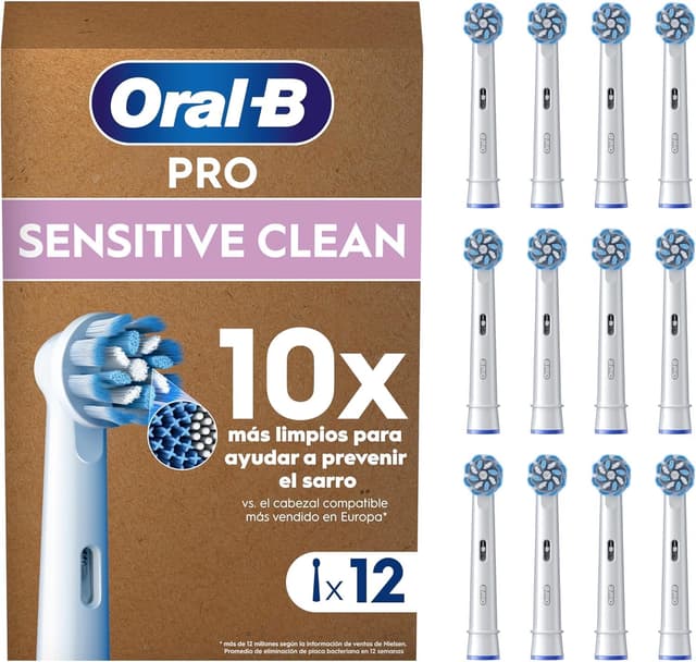 Detalle de Oral-B Pro Sensitive Clean Recambios Cepillo Eléctrico🦷