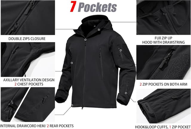 Thumbnail 5 de MAGCOMSEN Men's Tactical Jacket