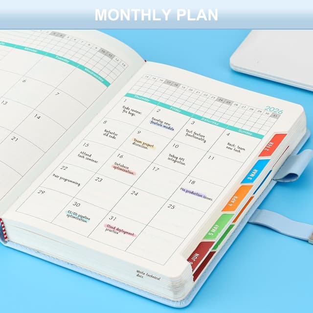 Thumbnail 5 de Agenda 2026 A5 página por día 📒