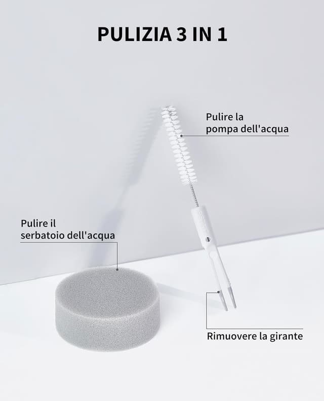 Thumbnail 1 de PETKIT Kit pulizia fontane Spazzola Spugna