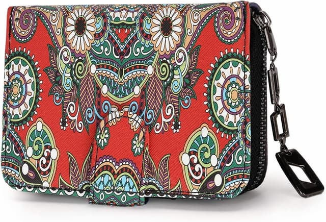 Detalle de MoFut portafoglio donna con cerniera 10,2x13,5