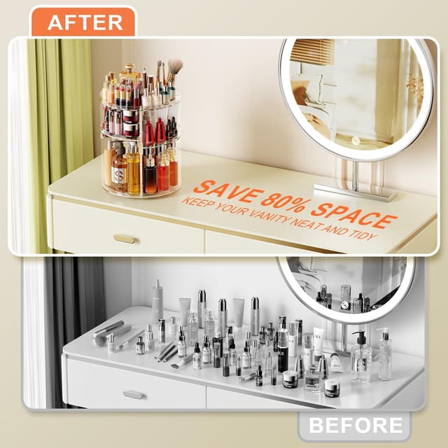 Thumbnail 5 de Auxmir Schminktisch Organizer 9-stufig 🔄