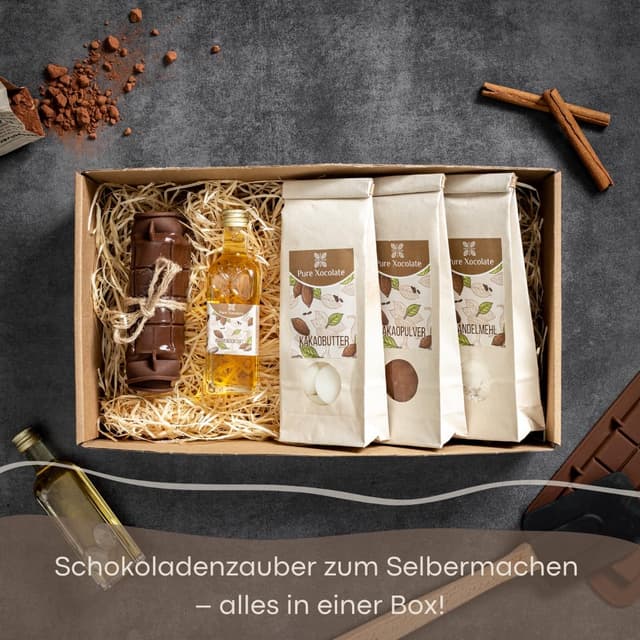 Detalle 2 de Pure Xocolate DIY-Schoko-Kit Schokoladen-Set 🍫