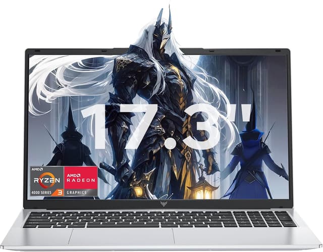 Detalle de Tivique 17.3-inch laptop with Ryzen 4300U