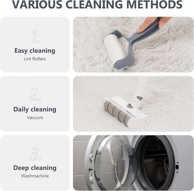 Thumbnail 5 de Vamcheer Alfombra de Pelo Largo 200x290