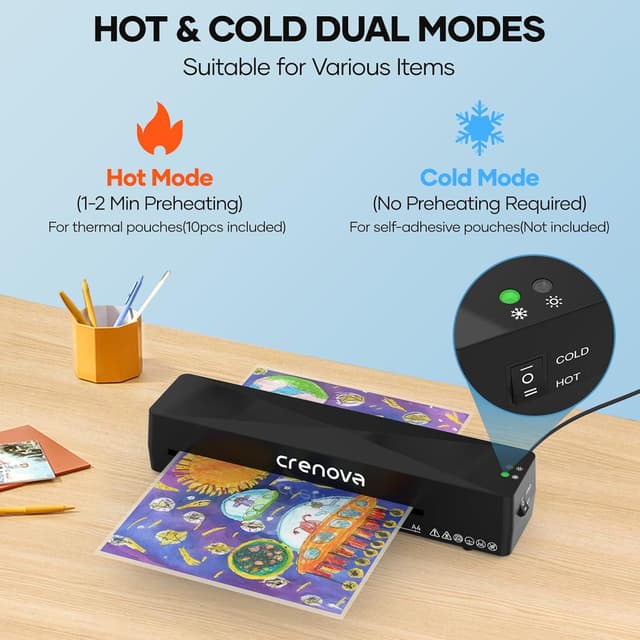 Thumbnail 4 de Crenova Laminator Machine A4 with 10 Sheets