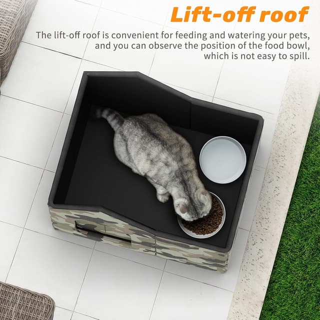 Thumbnail 3 de Casa para Gatos Cueva resistente al calor 1 unidad