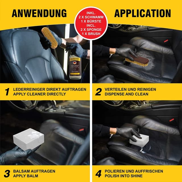 Thumbnail 3 de Macari Lederpflege 500ml Set