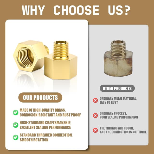 Thumbnail 6 de Bwintech Reduzierverbinder 3/8 auf 1/4 BSP