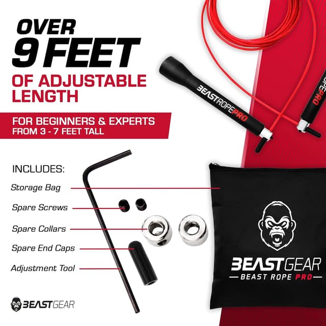 Thumbnail 3 de Beast Rope Pro speed skipping rope