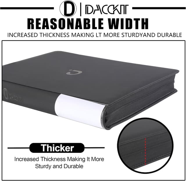 Detalle de Toploader Binder 16 Pocket (Model A) for 3"x4" Top Loaders – Classic Black, fits 640 cards