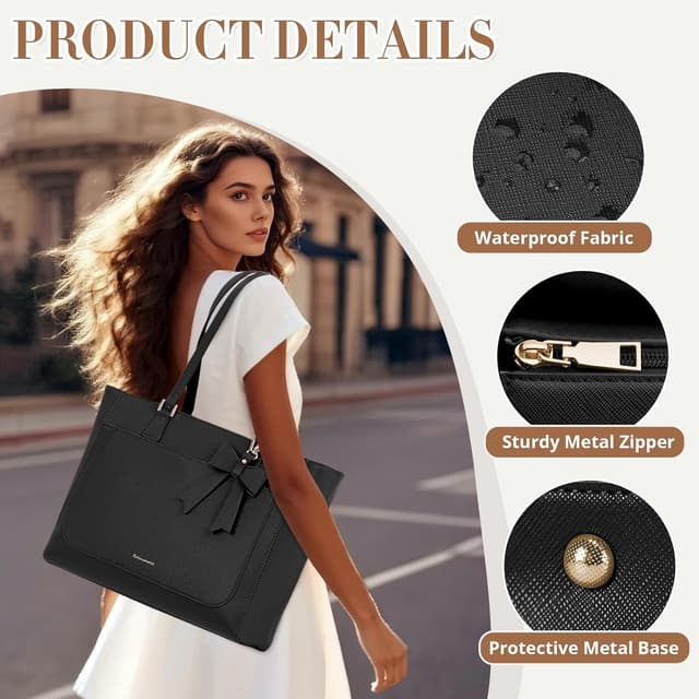 Thumbnail 5 de RAINSMORE Handtasche Damen 35x14x29 cm