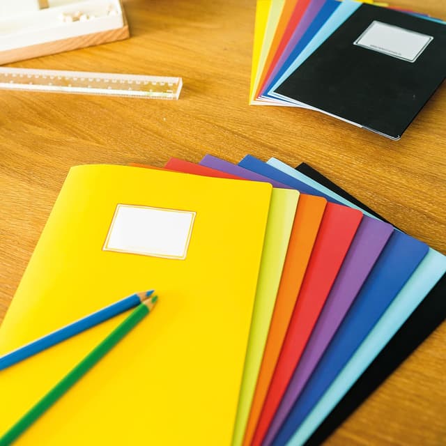 Detalle 2 de Papierdrachen Heftumschläge DIN A4 8 Stück