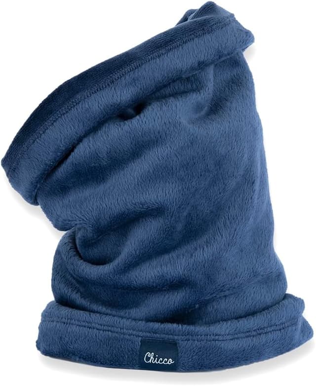 Detalle de Scaldacollo in ciniglia Chicco invernale, accessorio bimbo e bimba Designed in Italy