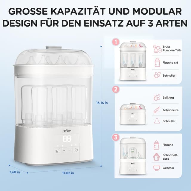 Thumbnail 5 de Bear 2026 Sterilisator 48H Aufbewahrung