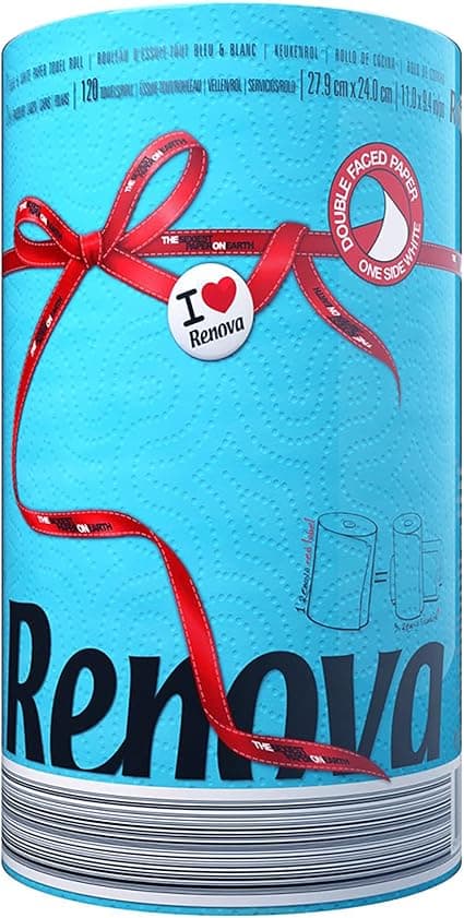 Imagen de Renova Red Label Azul Rollos Cocina, Paquete de 1 🧻 en OfertitasTOP