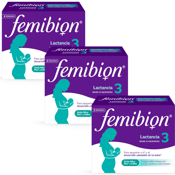 Imagen de Femibion 3 Lactancia vitaminas 3x28 cápsulas en OfertitasTOP