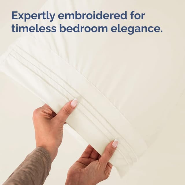 Detalle de CGK Linens King Pillow Cases Set of 4