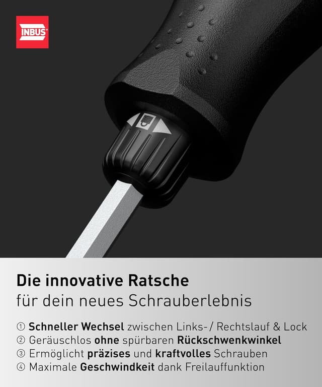Detalle 2 de INBUS Flow Schraubendreher mit 12 Bits