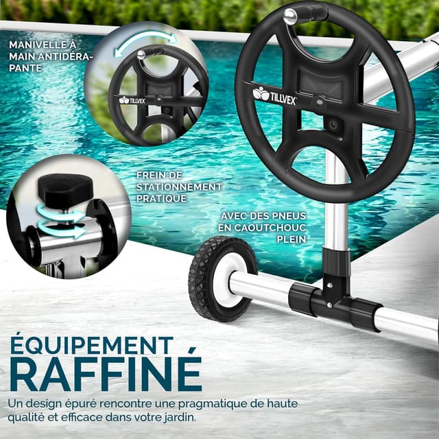 Thumbnail 1 de tillvex Enrouleur de Piscine 3-5,70 m