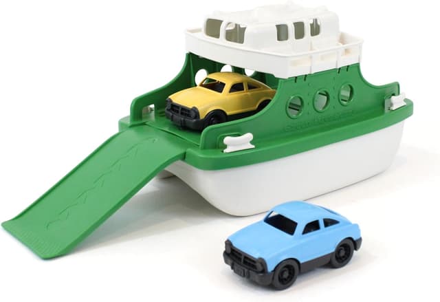 Detalle de Green Toys Ferry Boat Bath Toy 10" 🚂