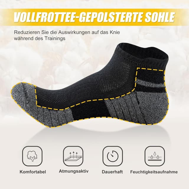 Detalle 1 de Calze sportive SockWaddles 6 paia
