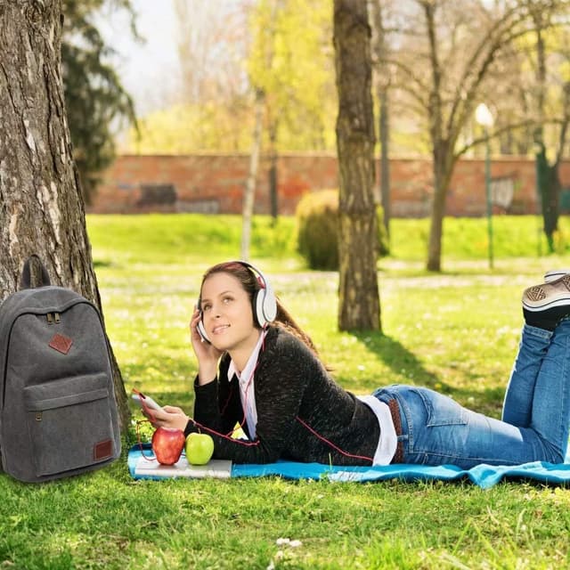 Thumbnail 6 de seemeroad Canvas Vintage Rucksack 28 Liter