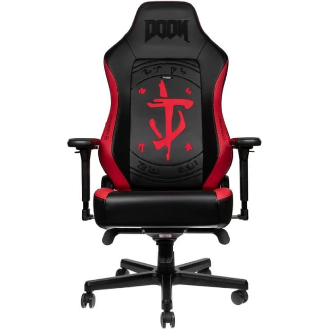 Detalle de noblechairs Hero Doom Edition silla gaming