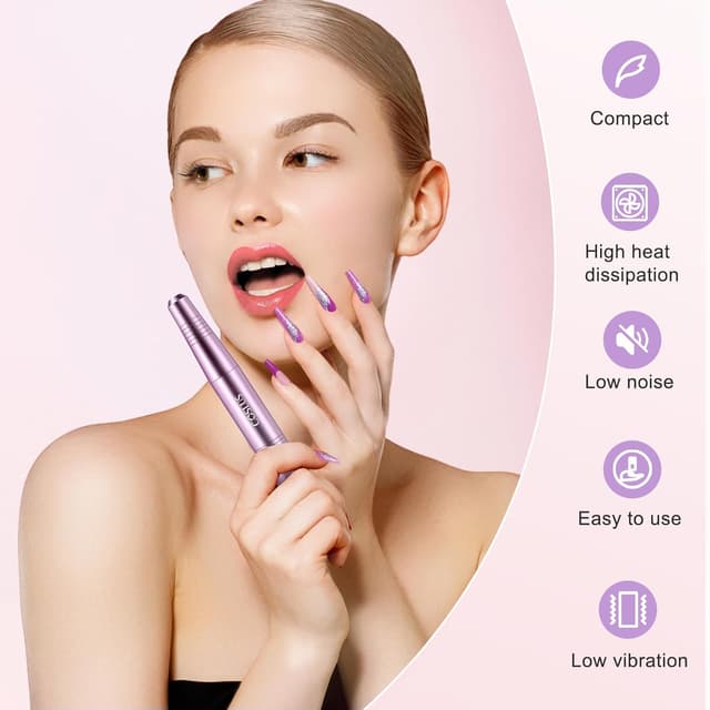 Thumbnail 5 de COSLUS Electric Nail Drill File Portable manicure kit ๐