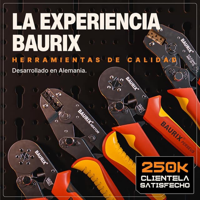 Thumbnail 4 de BAURIX Crimpadora terminales 0,50–6 mm²