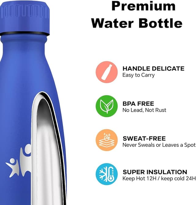 Thumbnail 1 de Grsta Botella Térmica de Acero Inoxidable 750ml 🚶