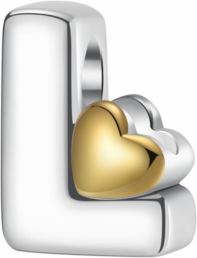 Thumbnail 6 de LONGLUCK Alphabet Charm 925 Silber A-Z