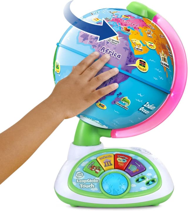 Detalle de LeapFrog LeapGlobe Interactive Light-Up Globe 🌍