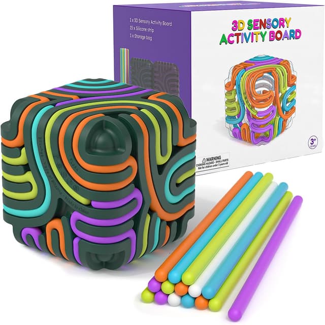 Detalle de Accevo 3D Sensory Activity Board for Focus 🎲
