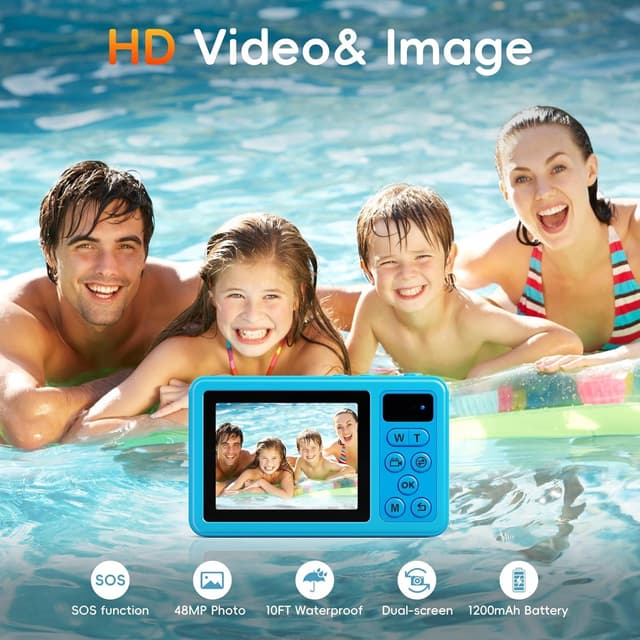 Detalle 2 de Maxmango D70 4K Unterwasserkamera 32 GB