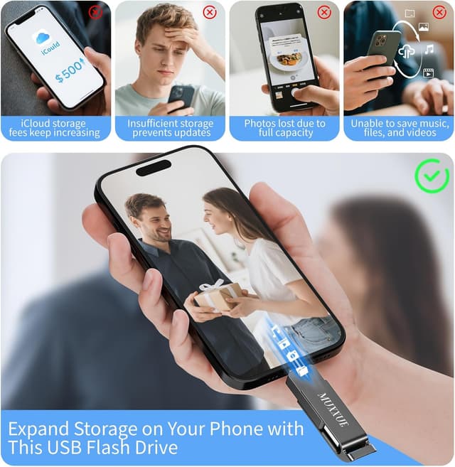 Thumbnail 6 de MUXXUE Speicherstick 128GB für iPhone 💾