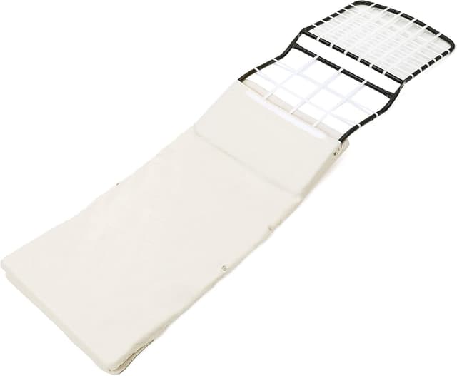 Thumbnail 6 de Songmics LYY30M poltrona a dondolo beige (65 x 90 x 98 cm): comoda e con cuscino integrato