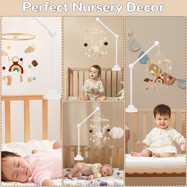 Thumbnail 5 de Farerkass Mobile Halterung Holz für Babybett