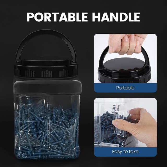 Thumbnail 5 de Kryonix Pocket Hole Screws 1 1/4" 1000pcs 📐