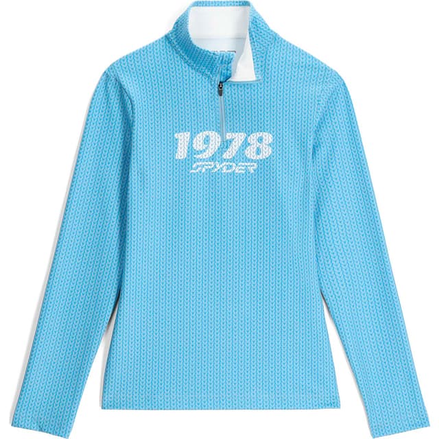 Detalle de Spyder Vivid 1/2 Zip — camiseta mujer base layer
